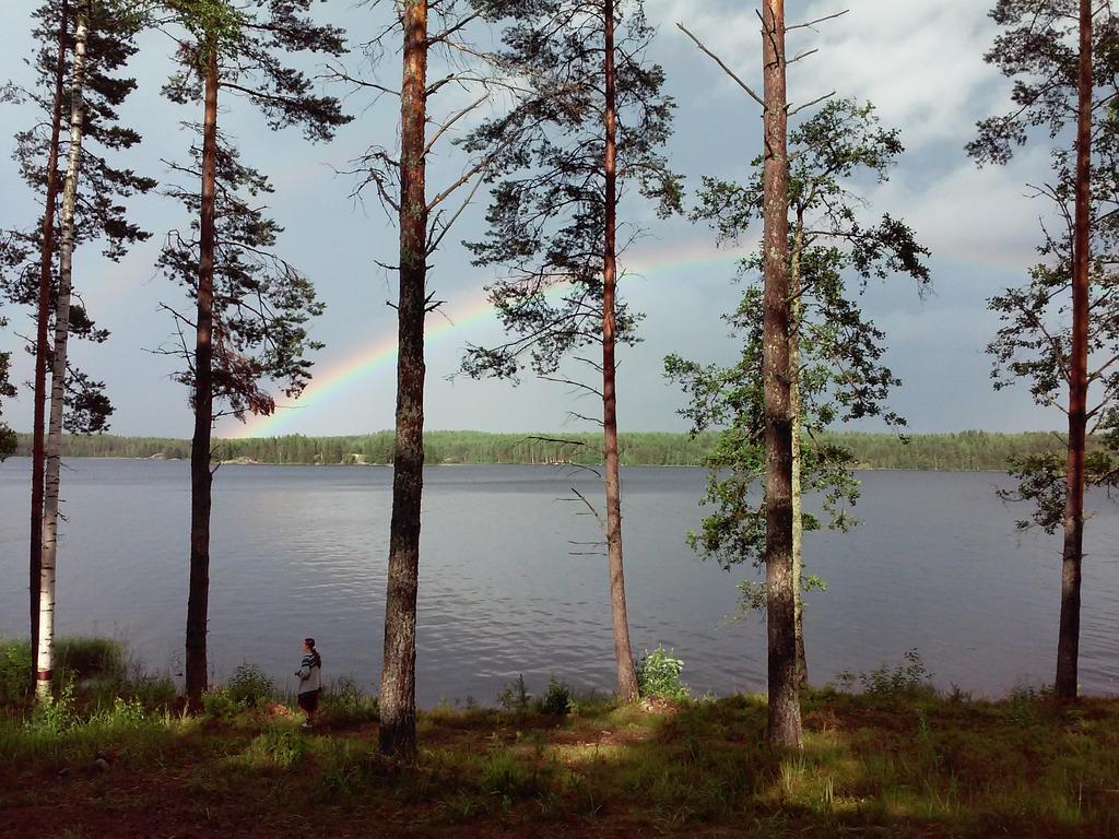Kuoreksenniemi Villas & Lakehouse Puumala Exterior foto